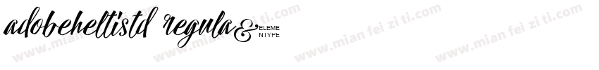 adobeheltistd regula字体转换
